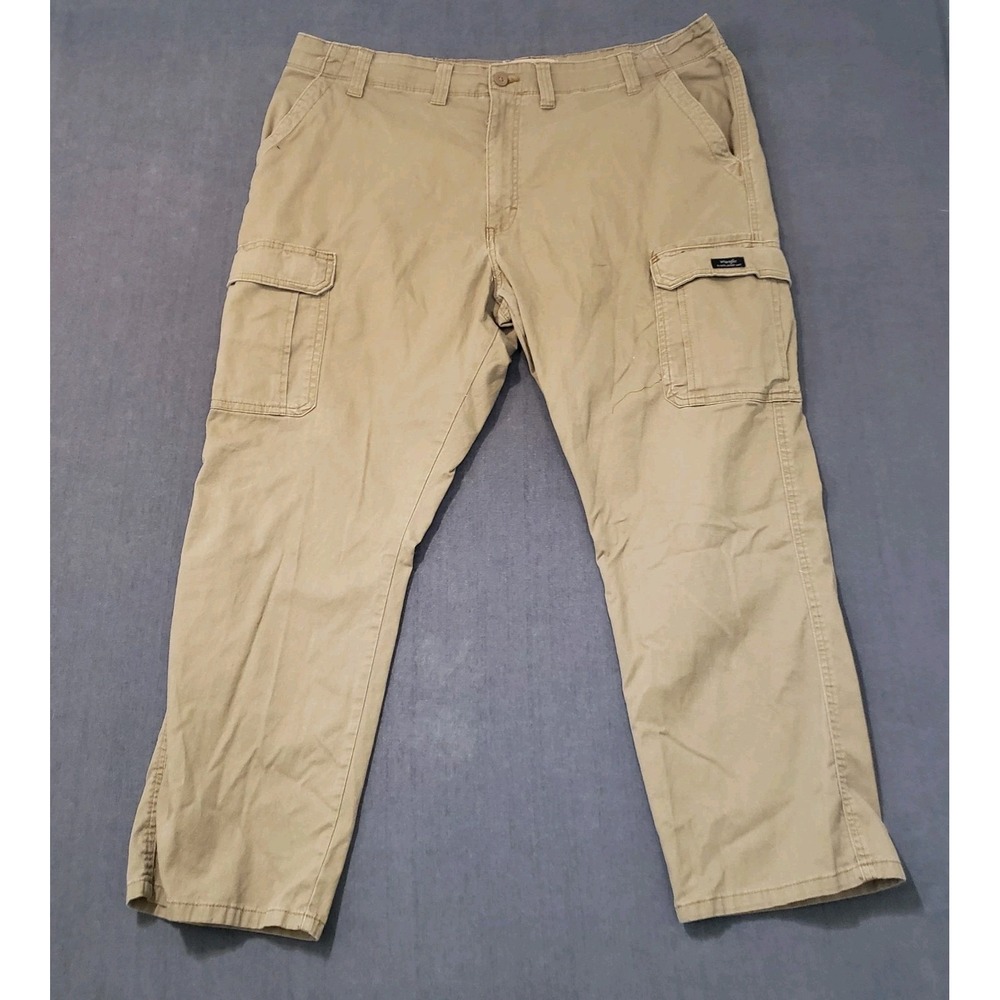 Wrangler Authetic Pants‎ Mens Size 44x30 Cargo Tan